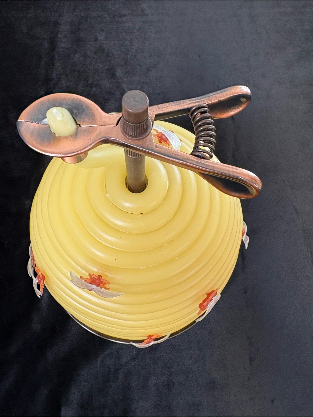 Candle By The Hour Natural Bees Wax 120 hr Coil Candle - Picture 3 of 7